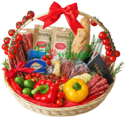 Съедобная корзина «Бутербродский»
